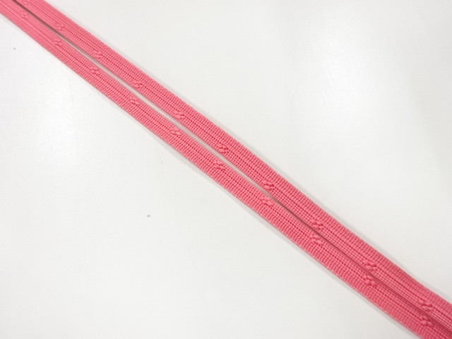 アンティーク　正絹　帯留め用手組三分紐